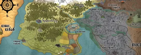 Карта Понии из выпуска 19